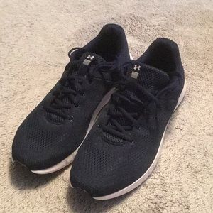 Under Armour Navy Mesh Running Sneaker - NEW